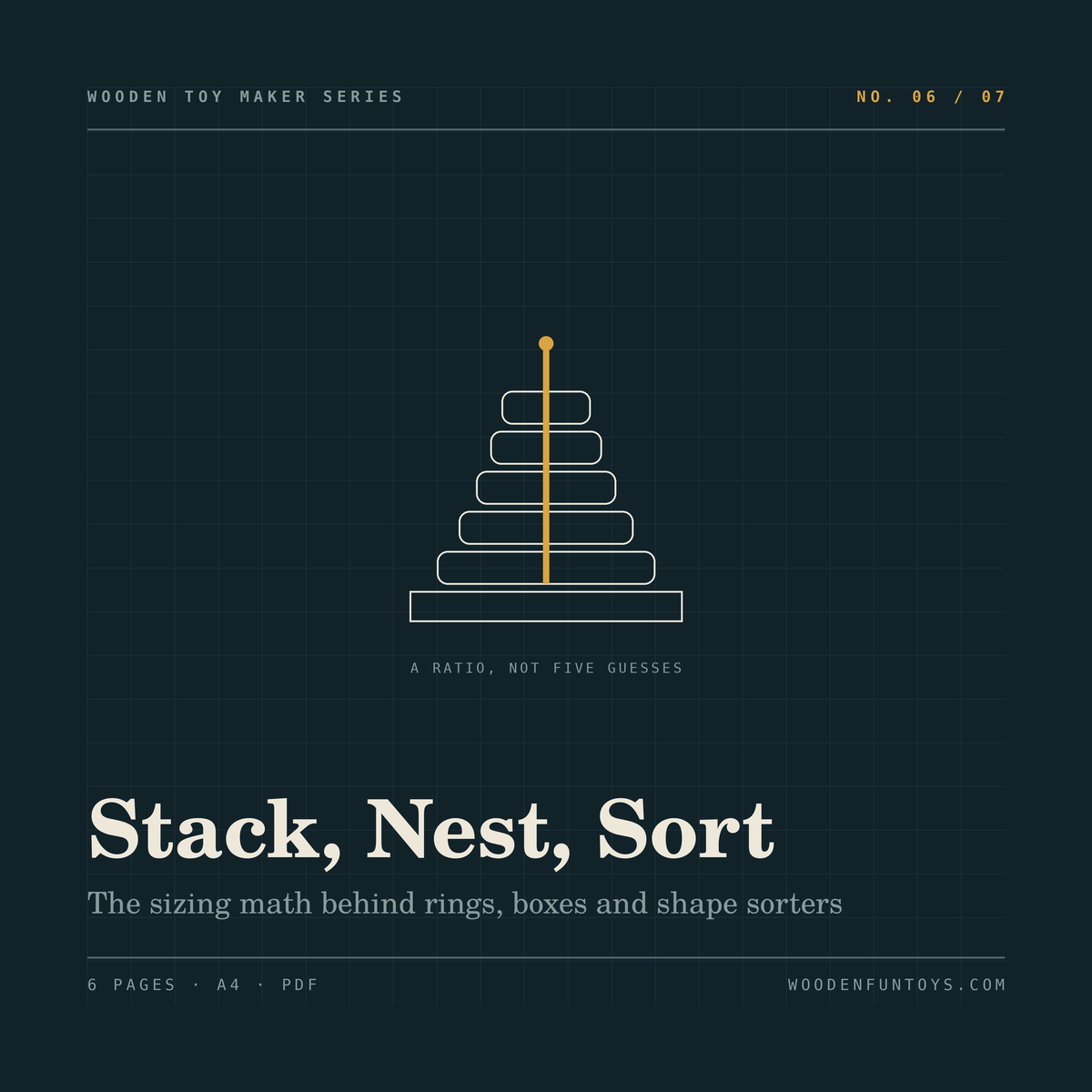 Stack, Nest, Sort: The Sizing Math
